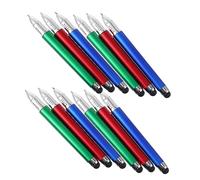 BESTonZON 10pezzi Pennino per Tablet Delicato Penna Touchscreen Portatile per Telefono Matita Touchscreen Antigraffio Penna la Maggior Parte Colore Casuale
