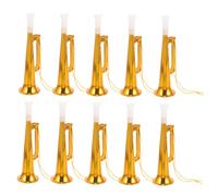 BESTonZON 10pezzi Trombe Miniature Per Giocattoli Musicali Strumenti Divertenti Per Eventi e Feste Per Concerti e Attività All