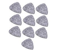 BESTonZON 10pz 3mm Plettri per Chitarra in Feltro di Lana per Chitarra Ukulele Plettro Basso Accessori per Chitarra Grigio