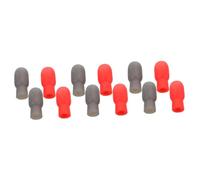 BESTonZON 12 Pezzi Protezione Punte Mute Suggerimenti Silenziosi Accessori Per Tamburo Pratica Suggerimenti Accessori Percussioni