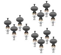 BESTonZON 12 Pz Manopole per ukulele l'ukulele sostituisce i piroli sintonizzatori a frizione per ukulele chitarra parti dell'ukulele perno dell'ukulele messa a punto strumento musicale naso