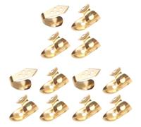 BESTonZON 12 Pz Plettro Per Chitarra Plettri Per Chitarra Plettro Per Ukulele Protezioni Per Le Dita Della Chitarra Posacenere Da Esterno Levetta Acciaio Inossidabile Basso Protettore