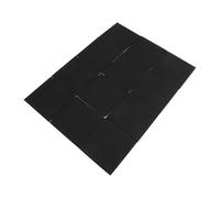 BESTonZON 12pezzi Pannelli Acustici Autoadesivi Per Isolamento Acustico Pannelli Fonoassorbenti Quadrati Alta Densità Smorzamento Del Suono Per Parete Applicazioni Versatili in Studi Di Regi