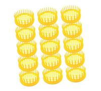 BESTonZON 15 Pezzi Gabbie Isolamento Api Plastica Resistente con Ventilazione Salubre per Apicoltura Esterna Facili da Installare e Portatili per Gestione Efficienza Colonica