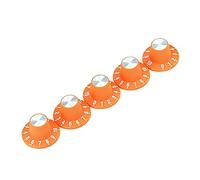 BESTonZON 15 Pz pomello della chitarra strumento musicale low tappi volume per chitarra elettrica audio amplificatore strumenti musicali in plastica del volume dei bassi