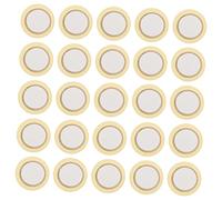 BESTonZON 150 Pz Cicalino da 27 mm pellicola cicalino di rame chitarra elettrica elettrodomestici chitarra acustica spessori trasduttore pickup acustico Raccogliere film