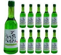 BESTonZON 15Pcs Mini Bottiglia Di Soju Coreano Bottiglie Di Bevande In Miniatura Modello Di Vino Decorazione Mini Bottiglia Di Vino In Resina Casa Delle Bambole Mini Bevande Di Birra Falso