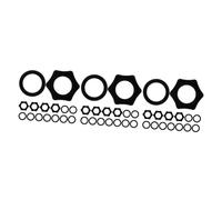 BESTonZON 15sets Anelli Antiscivolo Per Microfono Protezione Per Microfoni Portatili Accessori Per Ktv e Eventi Dal