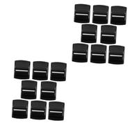 BESTonZON 16pezzi Cappucci Per Manopole Di Potenziometro Plastica Sliders Dritti Per Mixer Accessori Per Console Audio Compatibili Con Potenziometri Scorrimento Diretto
