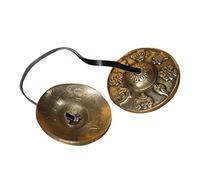 BESTonZON 1paio Campane Tingsha Nepalesi Rame Per Meditazione Strumento Musicale Per Pratiche Spirituali Per Iniziare La Meditazione e Portare