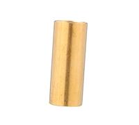 BESTonZON 1pezzi Brass Guitar Slide Finger Sleeve Bottleneck Per Chitarra Elettrica e Basso Accessorio Per Musicisti Suono e Sostenuto Materiale Resistente e Durevole