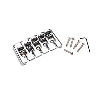 BESTonZON 1pezzi Cordiera Per Ponte Sella Per Chitarra Elettrica Corde Realizzata in Metallo Resistente e Duraturo Superficie Lucida Elegante Per Aggiornare La Cordiera Vecchia o Danneggiata