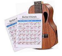 BESTonZON 1pezzi Guida Pratica Per Chitarra Elettrica Chord Plate Carta Per Esercizi Accordi Dimensione Per Insegnanti e Studenti