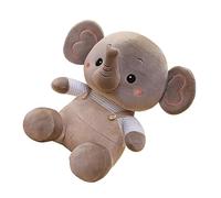 BESTonZON 1pezzi Peluche Elefante Piccolo Morbido in Cotone Soffice Con Bretelle Giocattolo Da Camera Per Ragazzo Ragazza Bambole Peluche Presepe Decorativo Regalo Per Ragazzi e Ragazze Fino