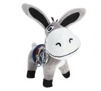 BESTonZON 1pezzi Portachiavi Donkey Ciondolo Decorazione Per e Grigio Chiave Per e