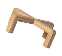 BESTonZON 1pezzi Portafiori in Legno Supporto per Bonsai Base per da Portafiori da Giardinaggio Adatto Piante e Come Foglie Violino Cactus e Ancora e Ben Costruito