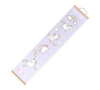 BESTonZON 1pezzi Ruler Da Parete Stile Nordico Per Misurazione Con Design Adorabile Per Decorare La Stanza Dei Misuratore Di Tela Con Stampa Di Unicorno