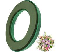 BESTonZON 1pezzi Supporto Multifunzionale per Auto con Ghirlanda Fiori e Base Adesivo Ventosa Decorazione per Matrimoni e Eventi Speciali