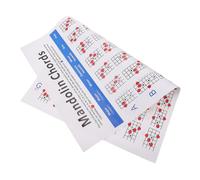 BESTonZON 1pezzi Tabella Degli Accordi Per Mandolino Note Sulla Tastiera Pratica Accessori Per Mandolino Forniture Per Strumenti Musicali