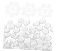 BESTonZON 1sacchetto of Fire Pit Glass Beads Decorative Stones for Fireplaces Aquariums and Outdoor Spaces Transparent Fire-resistant Beads