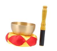 BESTonZON 1set Ciotola Tibetana Meditazione Per Yoga e Relax Strumento Per e Spirituale Facile Usare Per Guarigione e