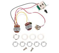 BESTonZON 1set Controllo Per Chitarra Elettrica Assemblaggio Potenziometro Interruttore Posizioni Per Professionali Accessorio Chitarra Elettrica