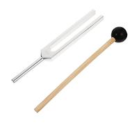BESTonZON 1set Diapason Con Martello Per Tuning Musicale e Meditazione Strumento Di Percussione Per Yoga e Terapia Del Suono