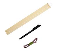 BESTonZON 1set Misuratore Di Per Ragazzo Ragazza Righello Murale Creativo Per Decorazione Camerette Facile Da Applicare e Rimovibile Adatto Nidi e Infanzia Zafferano