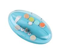 BESTonZON 1set Trimmer Elettrici Per Unghie Del Con Notturne e Testine Regolabili Kit Di Manicure Per Genitori Alle Sicura e Facile Delle Unghie