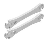 BESTonZON 2 Chiavi Tiraraggi per Bici Resistente Strumento Professionale per Regolazione Tensione e Raddrizzatura Adatto per Manutenzione Mountain Bike e Riparazioni Precise