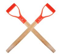 BESTonZON 2 Manici Di Ricambio Per Forche Manico Di Ricambio Per Pala Da Giardino In Legno Manici Per Forche A Forma Di D