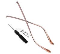 BESTonZON 2 Paia Accessori per occhiali asta universale di ricambio per occhiali sostituzione occhiali in metallo tappi orecchie braccio gambe per occhiali braccia di occhiali