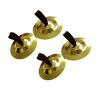 BESTonZON 2 Paia di Piatti per Dita in Ferro Robusto Mini Strumenti Musicali per Danza del Ventre Facili da Indossare Accessori per Ritmo e Creatività