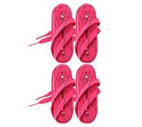 BESTonZON 2 Paia Lacci Cerati per Pattini da Hockey e da Ghiaccio in Poliestere Lacci Resistenti All’Umidità e Sicuri per Pattinaggio su Ghiaccio e Rotelle Uomo e Donna Rosa 96 CM