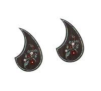 BESTonZON 2 Pcs Battipenna Per Chitarra Pickup Chitarra Pick Guard Basso Acustico Elettrica Nera Acustica Guardia Di Plettro Plettri Adesivi Fornitura Di