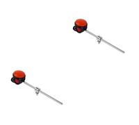 BESTonZON 2 Pezzi Bacchette Durm Mallet Frullino Per Grancassa Martello A Percussione Hardware Tamburo Battiti Per Testa In Silicone Frustino A Pedale Per Grancassa Pedialax Bacchette