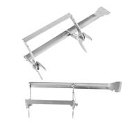 BESTonZON 2 Pezzi Beekeeping Frame Holder in Metallo con Impugnatura Ergonomica e Raschietto Integrato Strumento Multifunzionale per Apicoltori Principianti e Professionisti Attrezzo per e