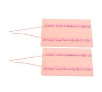 BESTonZON 2 Pezzi Borsa Portaoggetti Per Attrezzatura Per Arti Marziali Organizer Pieghevole Per Bacchette Espositore Per Cintura Taekwondo Bacchette Pieghevoli Custodia Appesa