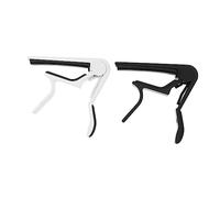 BESTonZON 2 Pezzi Clip Di Sintonia Ukulele Sintonizzatore Accordatore Per Chitarra Ukulele Capotasto Per Chitarra Ukulele Fret Clamp Capo Fatto In Casa Per Chitarra Ukulele Cambia Tono