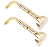 BESTonZON 2 Pezzi Confortevole Violino Mentoniera In Violino Mentoniera Viti Piccola Mentoniera Viti Parti Di Violino Accessori Per Violino Supporto Per Violino Violino Mentoniera