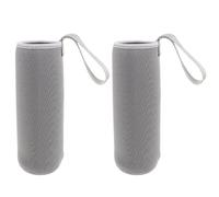 BESTonZON 2 Pezzi Custodia Termica in Neoprene per Bottiglie da 550ml con Manico, Design Portatile e vestibilità Aderente per Sport e Viaggio