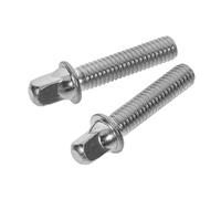 BESTonZON 2 Pezzi Di Accessori Per Tamburo Viti Di Montaggio Per Alette Del Tamburo Viti Di Montaggio Con Rondelle Parti Del Tamburo Viti Di Tensione Del Tamburo