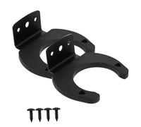 BESTonZON 2 pezzi Gancio Microfono Silicone Morbido Supporto da Parete per Microfono Wireless e Cablato Accessorio Sostitutivo Salvaspazio per Organizzazione Microfoni