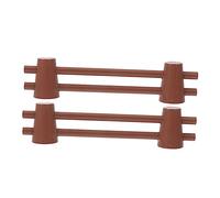 BESTonZON 2 Pezzi Mini Recinzione Legno Decorazione per Miniaturizzati e Accessori per Terrari per Collezionisti