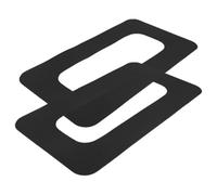 BESTonZON 2 Pezzi Patch per Slot Timone di Coda in PVC 9 Pollici, Set per Tavole da Paddle e Surf, Accessori per Paddleboard Connettore per Pinna, Migliora Stabilità e Controllo in Sport