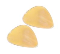 BESTonZON 2 Pezzi Plettro In Corno Plettro Per Chitarra Elettrica Piccolo o Per Chitarra o Per Basso Pratico Accessori Per i Per o Per Basso