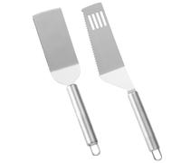 BESTonZON 2 Pezzi Spatole Inossidabile per Pizza Utensili Multi per Torte Pizze e Dolci Design Ergonomico e per e Pizzerie
