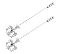 BESTonZON 2 Pezzi Spilla in Metallo Argento Spilla Giacca Elegante per Uomo e Donna Simbolo Giustizia e Equità Accessorio da Ufficio e Idee Regalo Natalizie