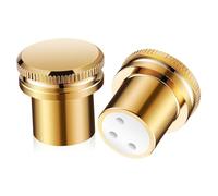 BESTonZON 2 Pezzi Tappo Bilanciato Tappi Adattatori Bilanciamento Xlr Tappi Di Schermatura Xlr Accessori Per Altoparlanti Tappi Terminali Xlr Tappo Per Connettori Xlr Tappo Cavo Xlr