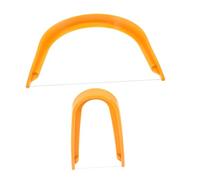 BESTonZON 2 Pezzi Utensili per Ceramica a Mano 2 Pezzi con Manico in Plastica, Tronchese per Argilla a Forma di U, Taglierina in Filo D’Acciaio per Scultori e Artisti, Strumenti per Taglio e